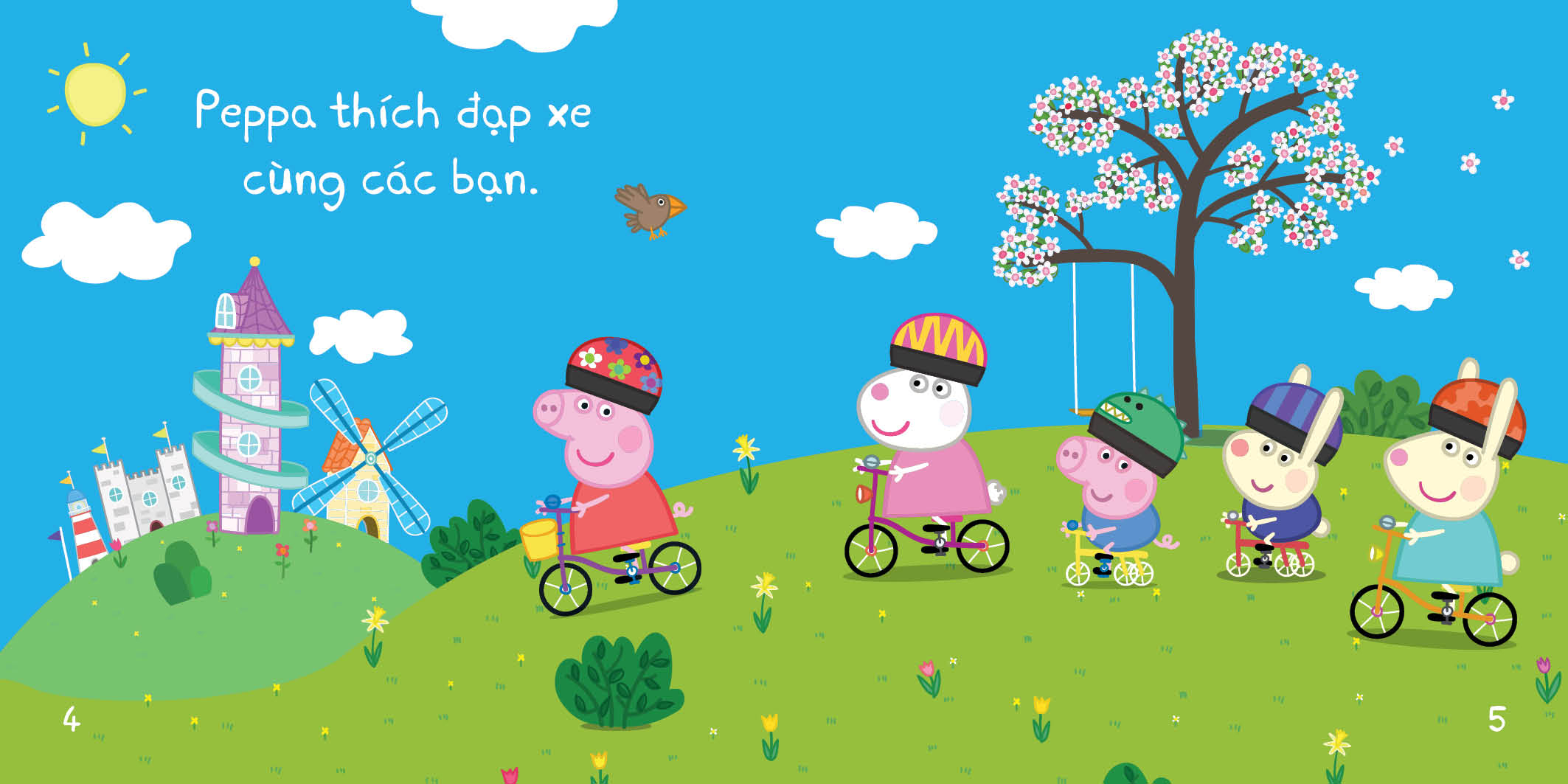 Boxset Peppa Pig - Thư Viện Yêu Thích Của Tớ (Hộp 4 Cuốn)