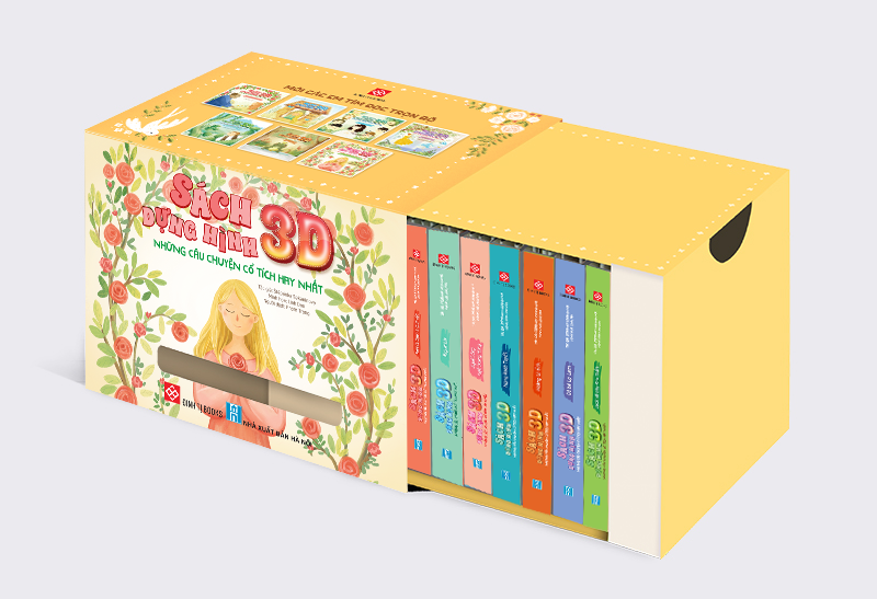 Boxset Sách Dựng Hình 3D - Những Câu Chuyện Cổ Tích Hay Nhất (Hộp 7 Cuốn)