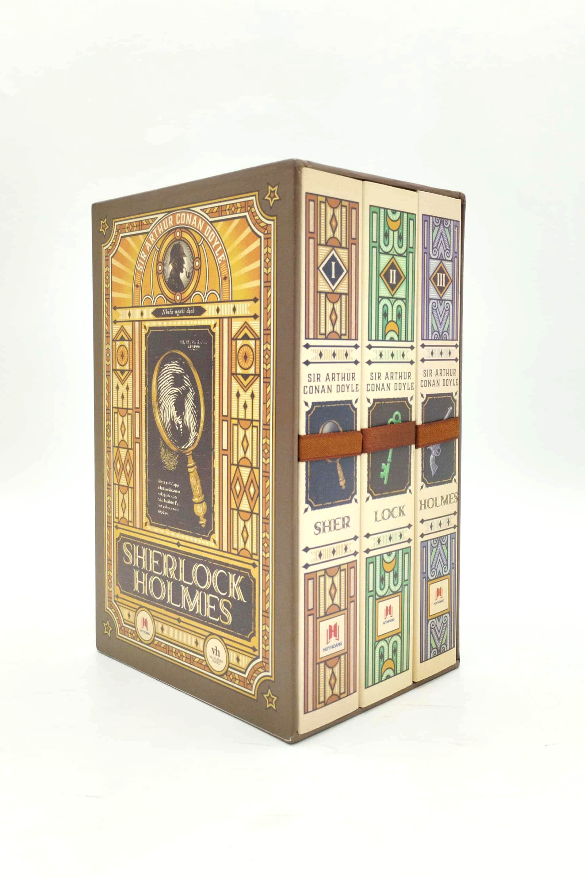 boxset sherlock holmes (bộ 3 cuốn) (tái bản 2023)