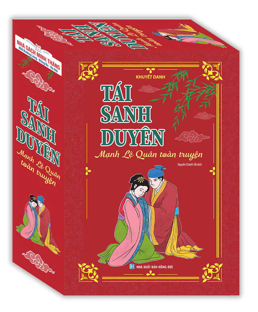 boxset tái sanh duyên - mạnh lệ quyên toàn truyện - tập 1 + 2 (hộp 2 tập)