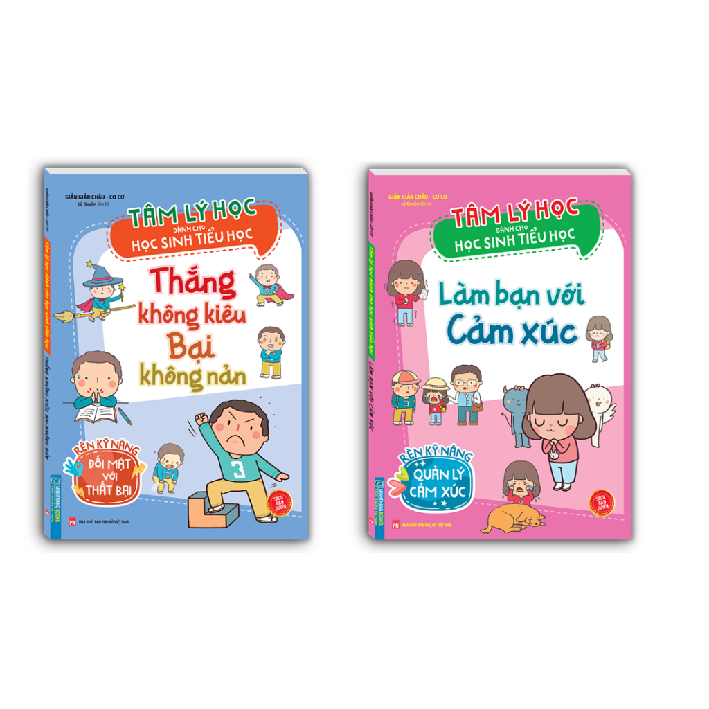 boxset tâm lý học dành cho học sinh tiểu học (bộ 6 cuốn)