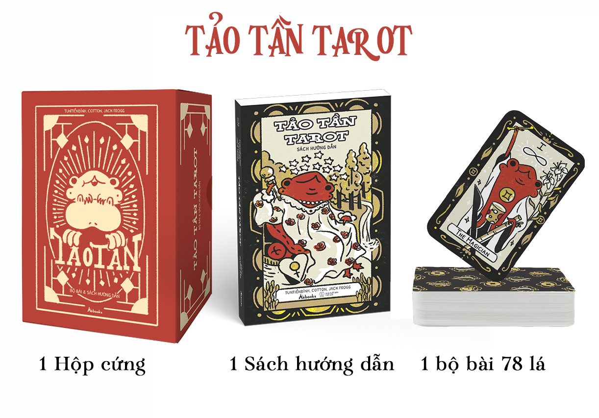 boxset tảo tần tarot (bộ bài + sách hướng dẫn)