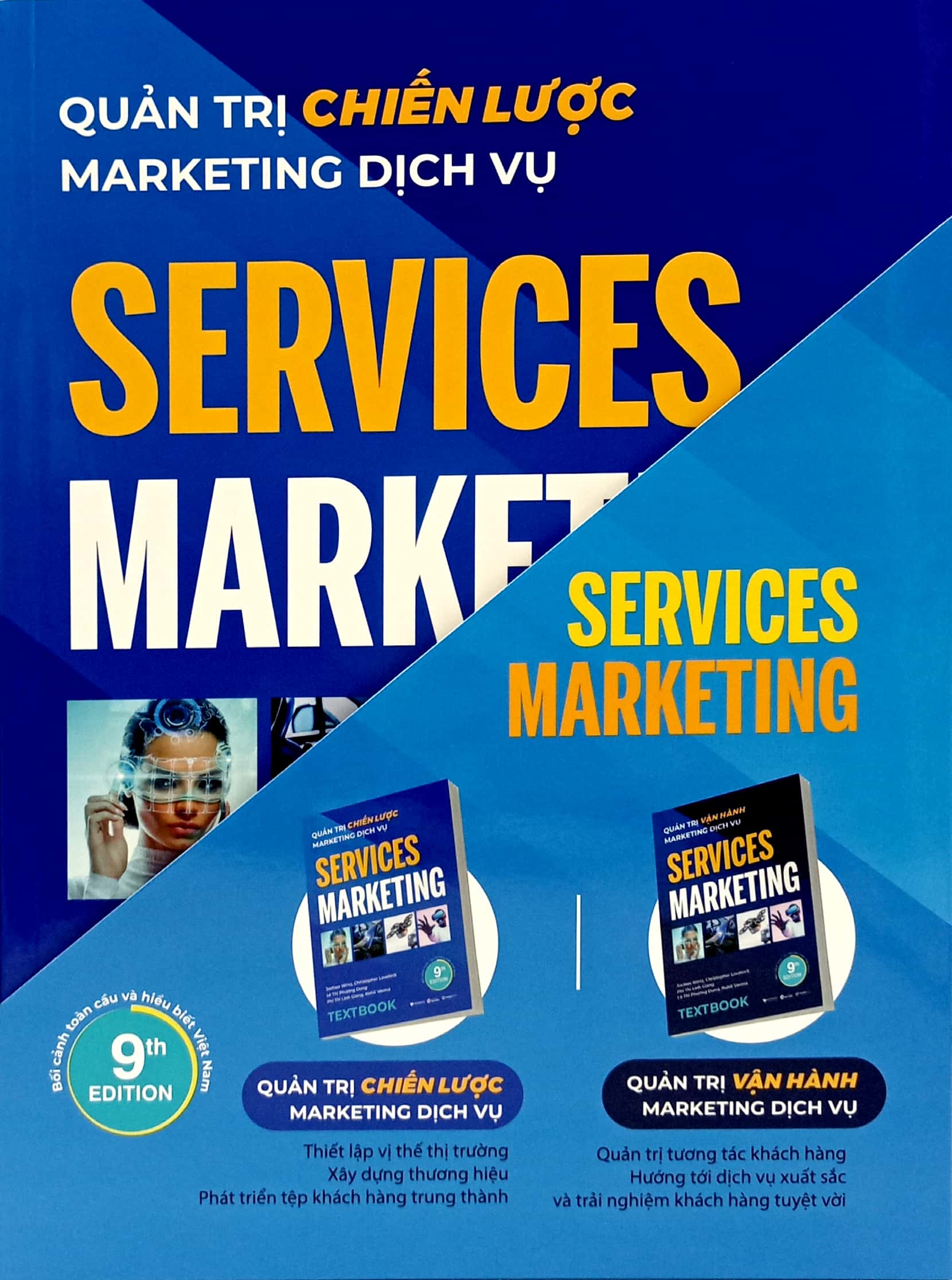 boxset textbook services marketing (bộ 2 cuốn)
