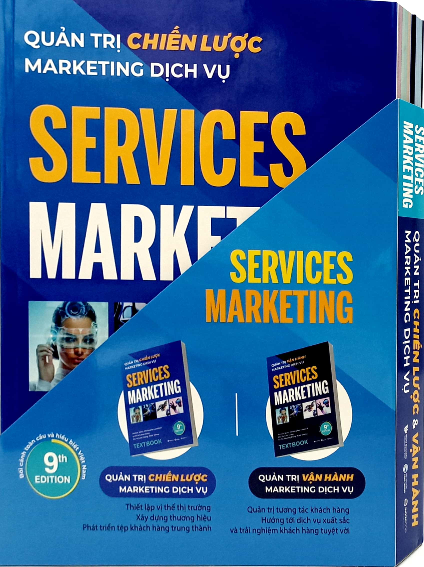boxset textbook services marketing (bộ 2 cuốn)