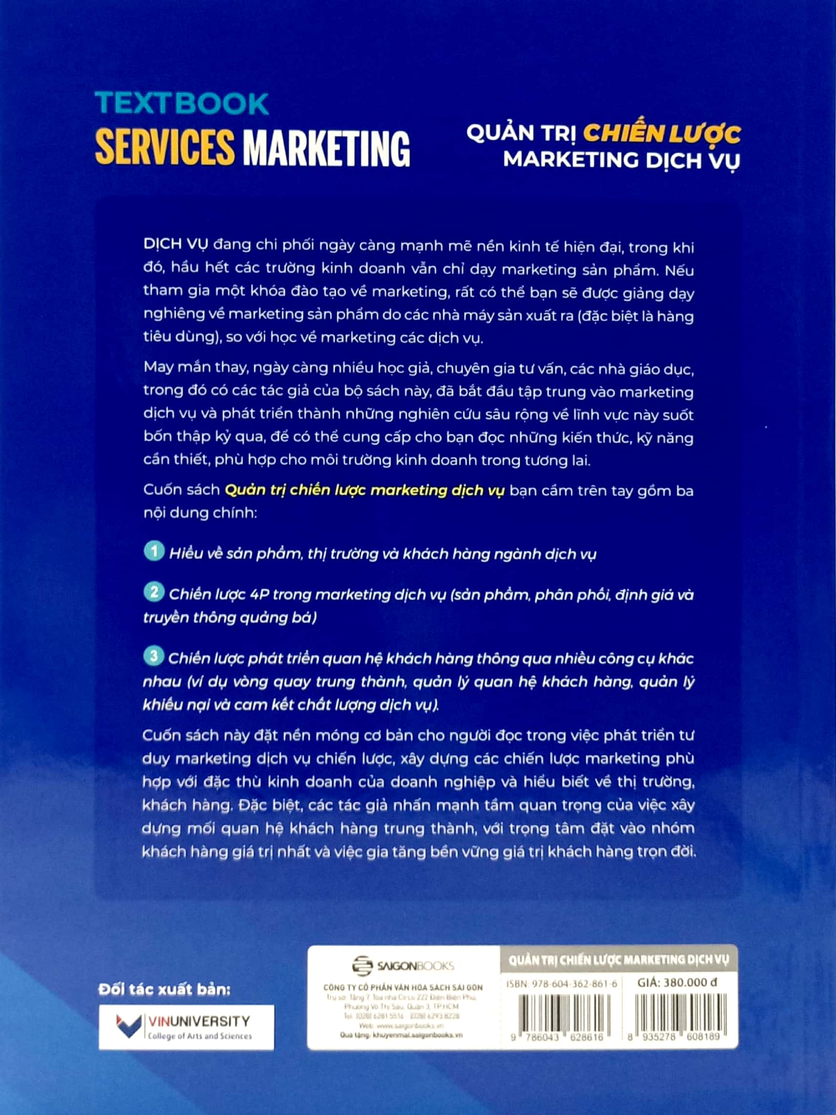 boxset textbook services marketing (bộ 2 cuốn)