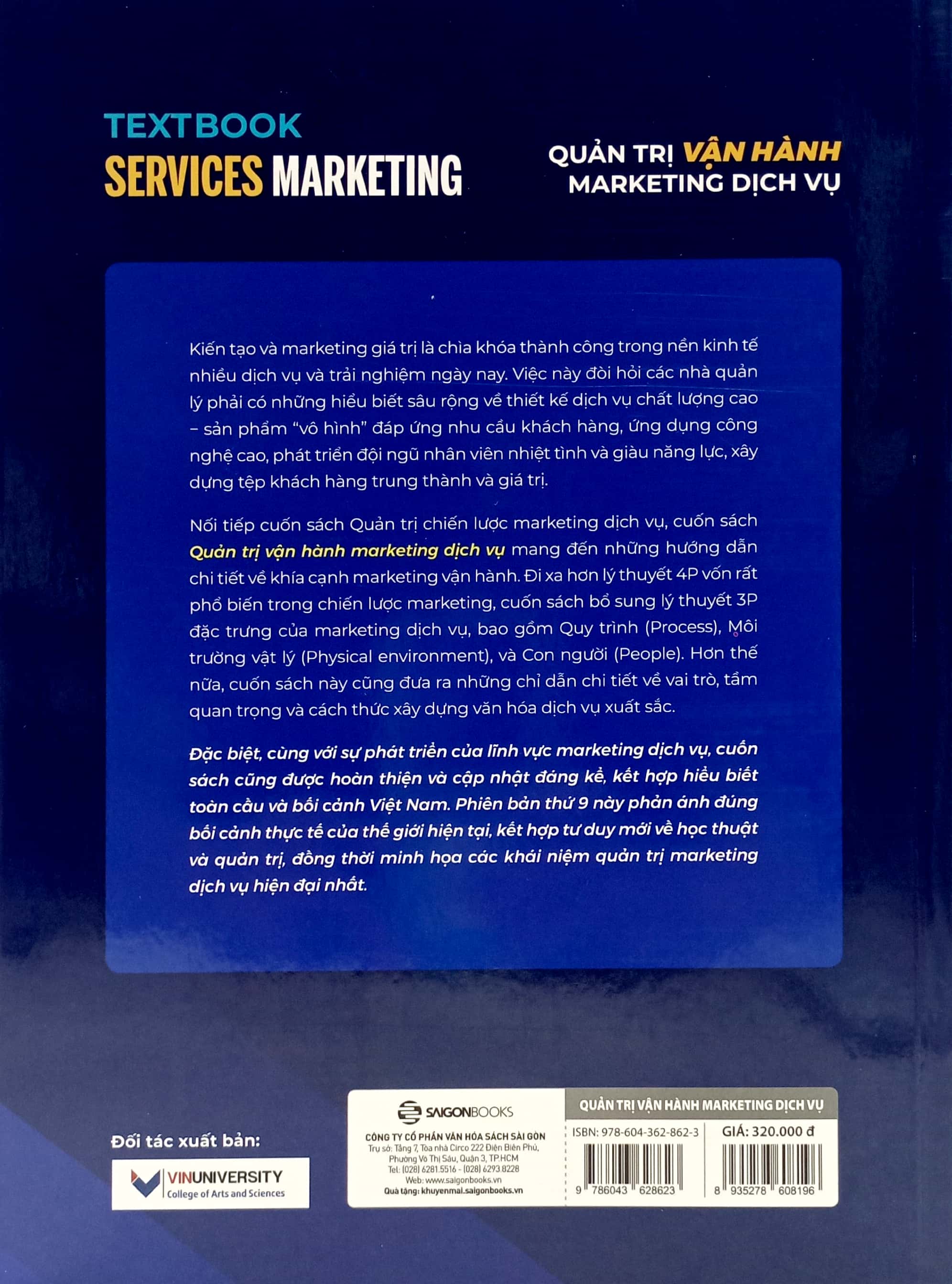boxset textbook services marketing (bộ 2 cuốn)
