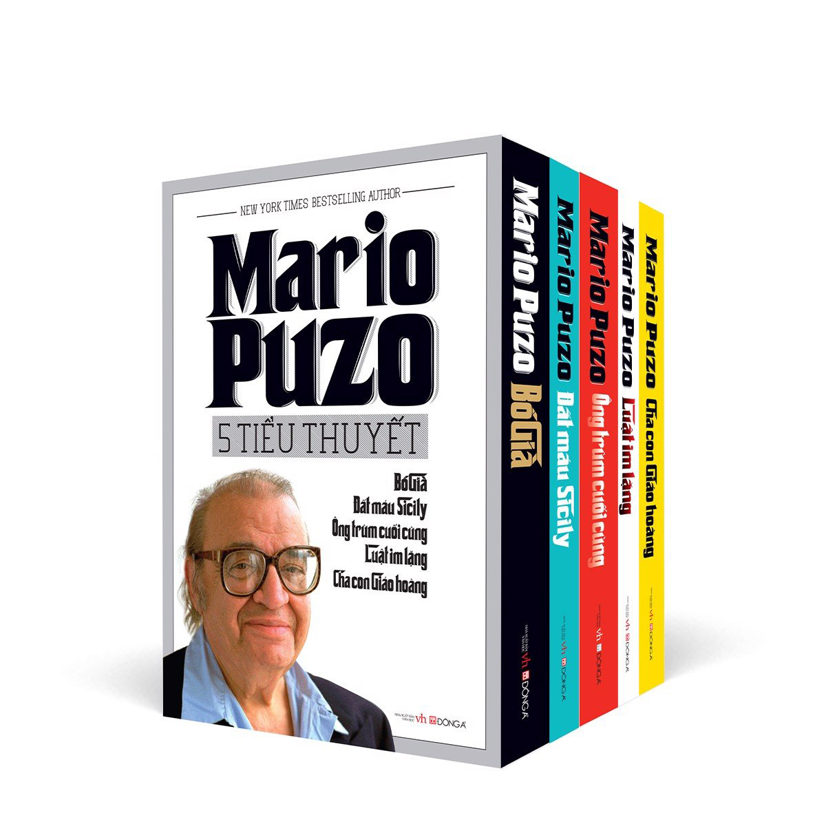 boxset tiểu thuyết của mario puzo (bộ 5 cuốn)