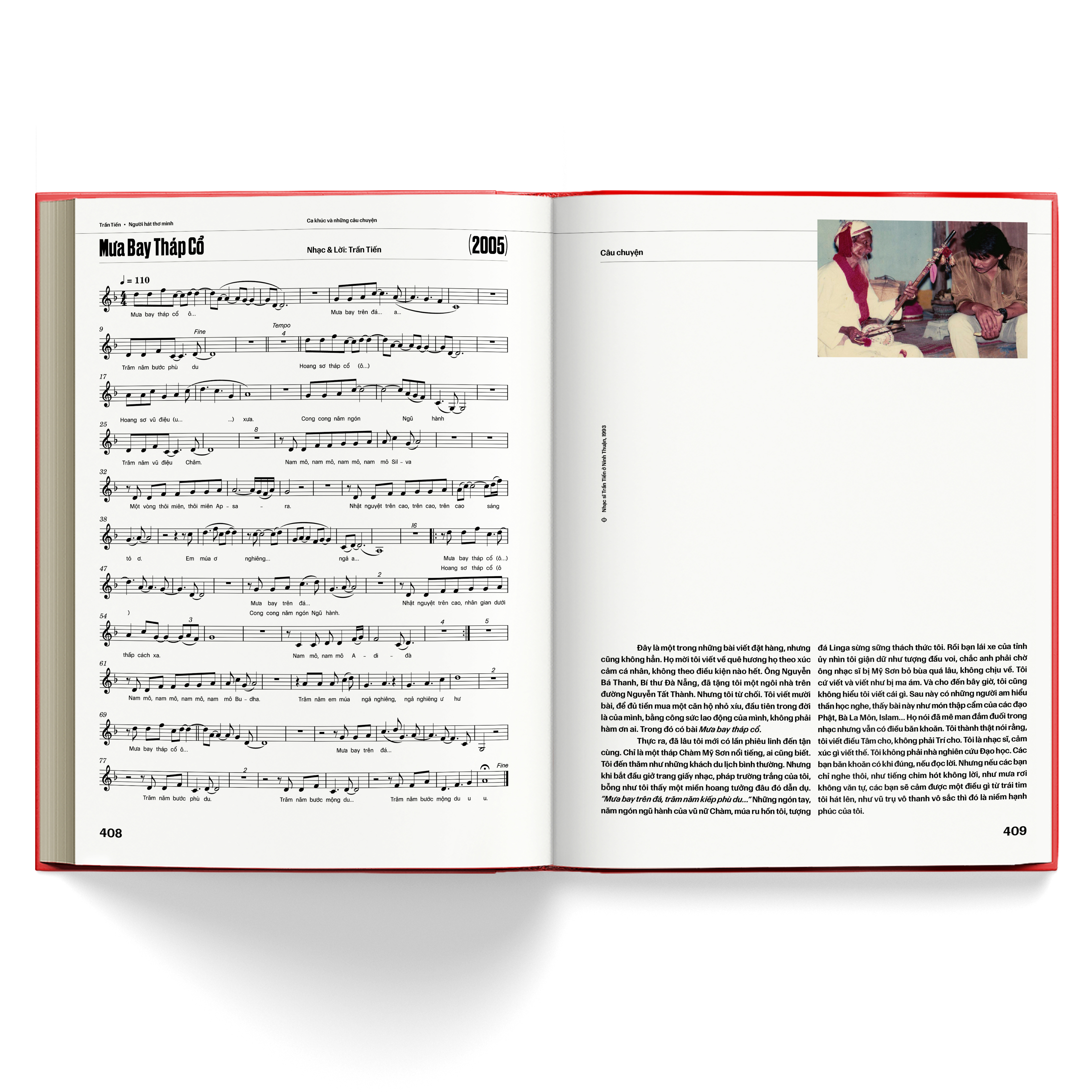 Boxset Trần Tiến - Người Hát Thơ Mình - Ca Khúc Và Những Câu Chuyện - Bìa Cứng - Kèm Poster 2 Mặt