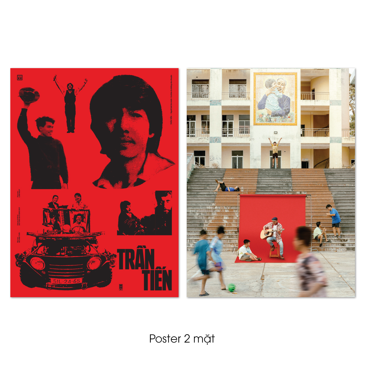 Boxset Trần Tiến - Người Hát Thơ Mình - Ca Khúc Và Những Câu Chuyện - Bìa Cứng - Kèm Poster 2 Mặt