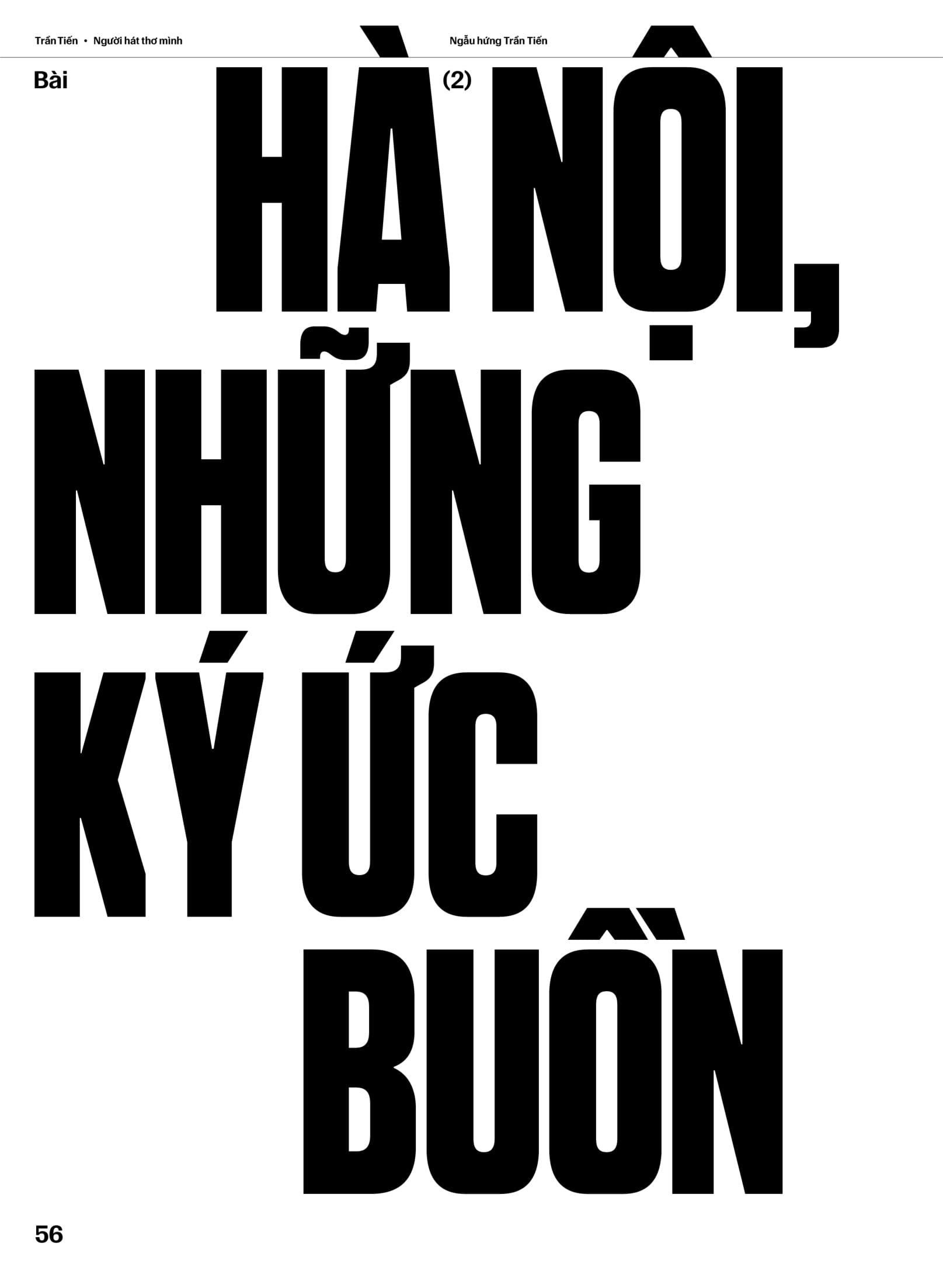 Boxset Trần Tiến - Người Hát Thơ Mình - Ca Khúc Và Những Câu Chuyện - Bìa Cứng - Kèm Poster 2 Mặt