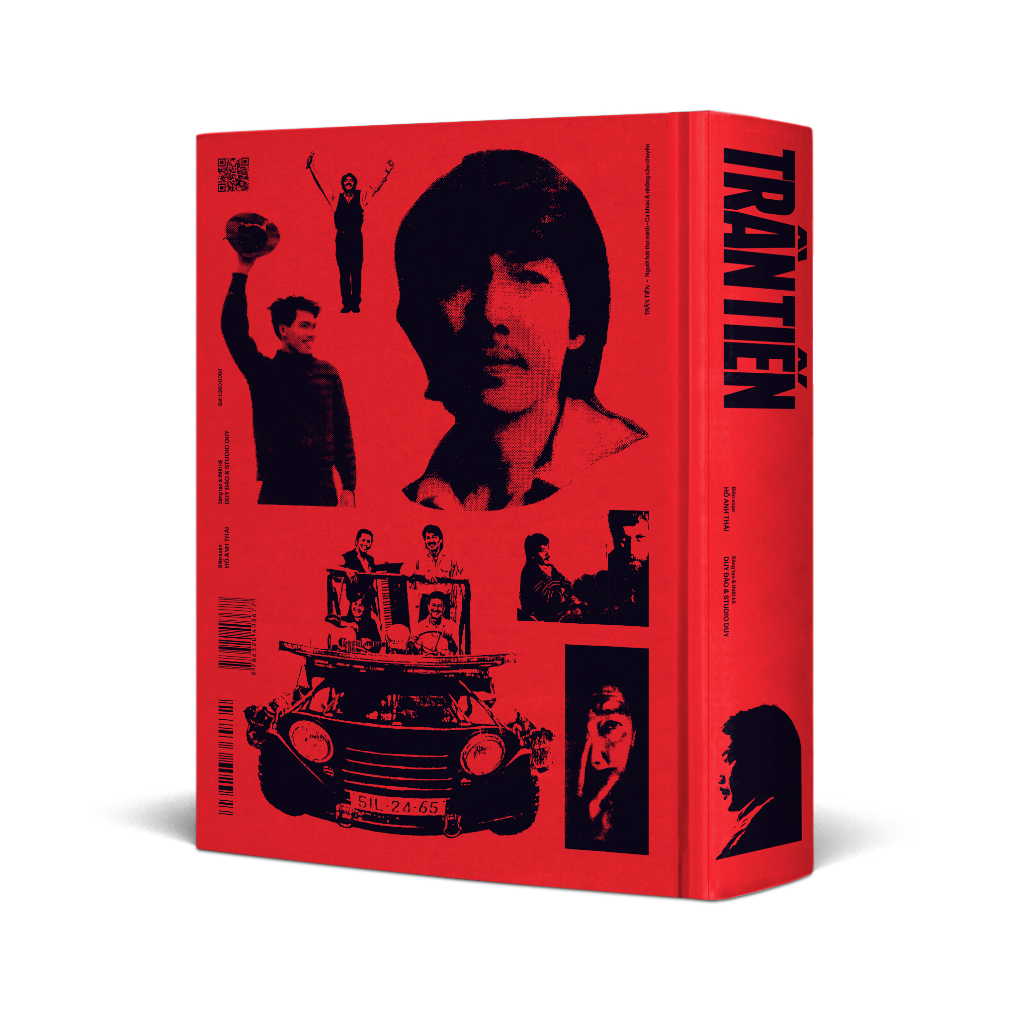 Boxset Trần Tiến - Người Hát Thơ Mình - Ca Khúc Và Những Câu Chuyện - Bìa Cứng - Kèm Poster 2 Mặt