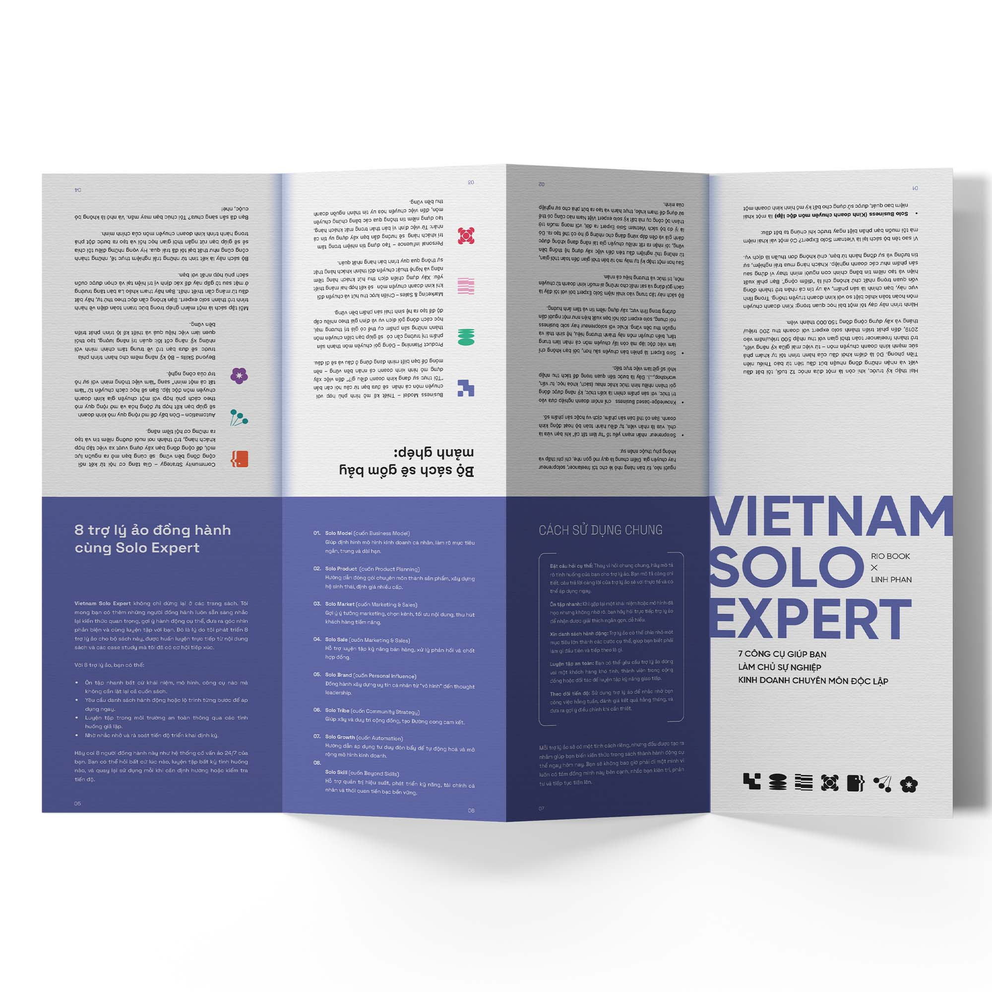 Boxset Vietnam Solo Expert - 7 Cong Cu Giup Ban Lam Chu Su Nghiep Kinh Doanh Chuyen Mon Doc Lap (Hop 7 Cuon)