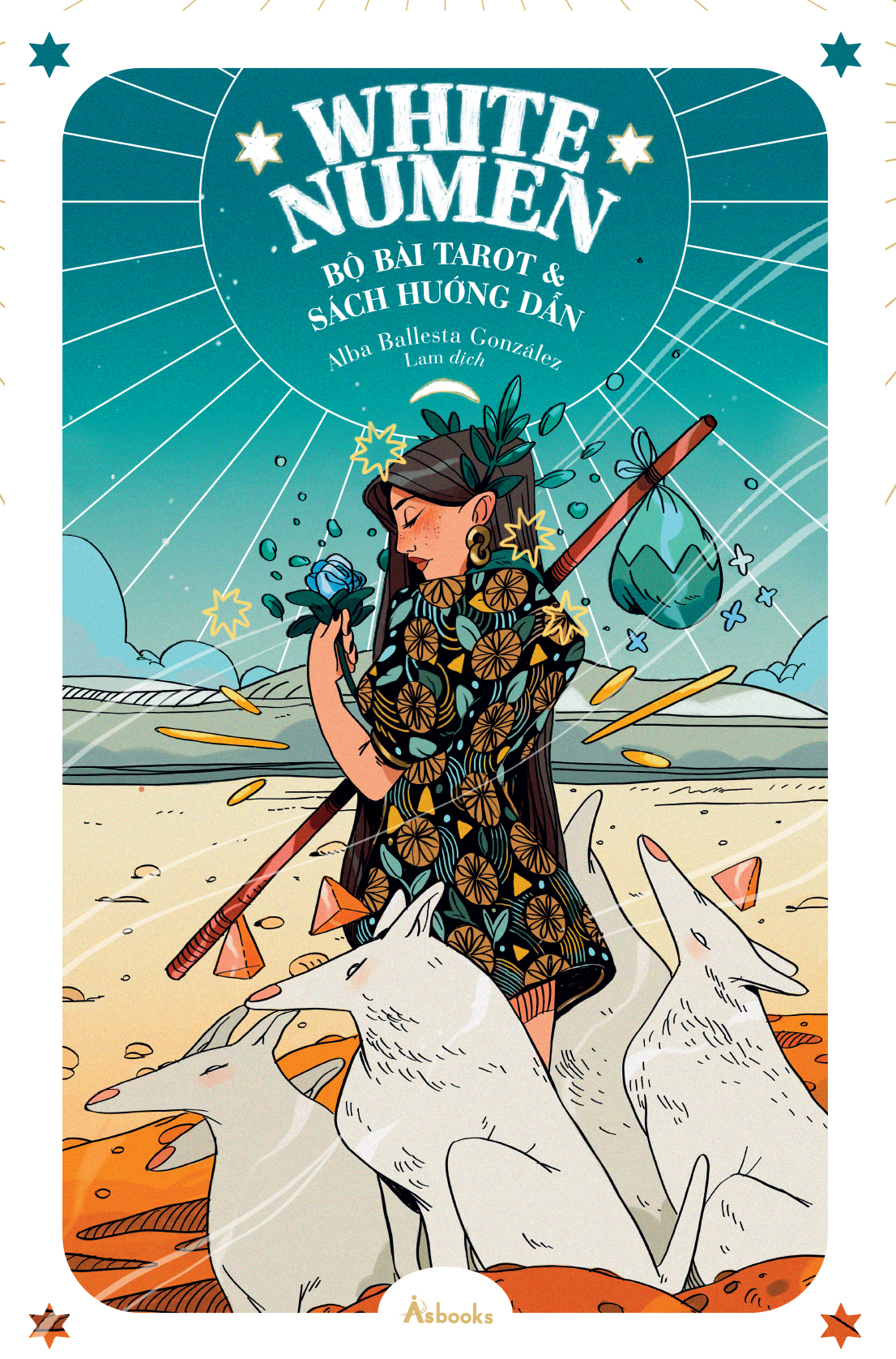 boxset white numen tarot (bộ bài + sách hướng dẫn)