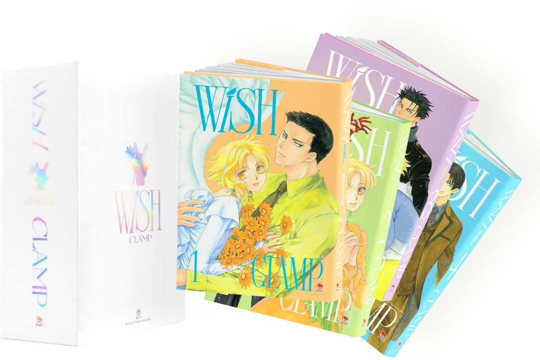 boxset wish - clamp (bộ 4 cuốn)