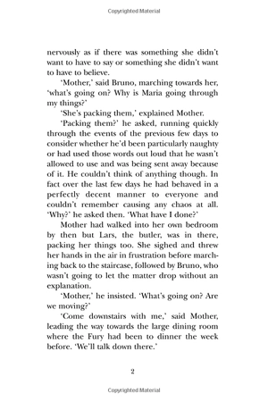 boy in the striped pajamas