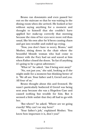 boy in the striped pajamas