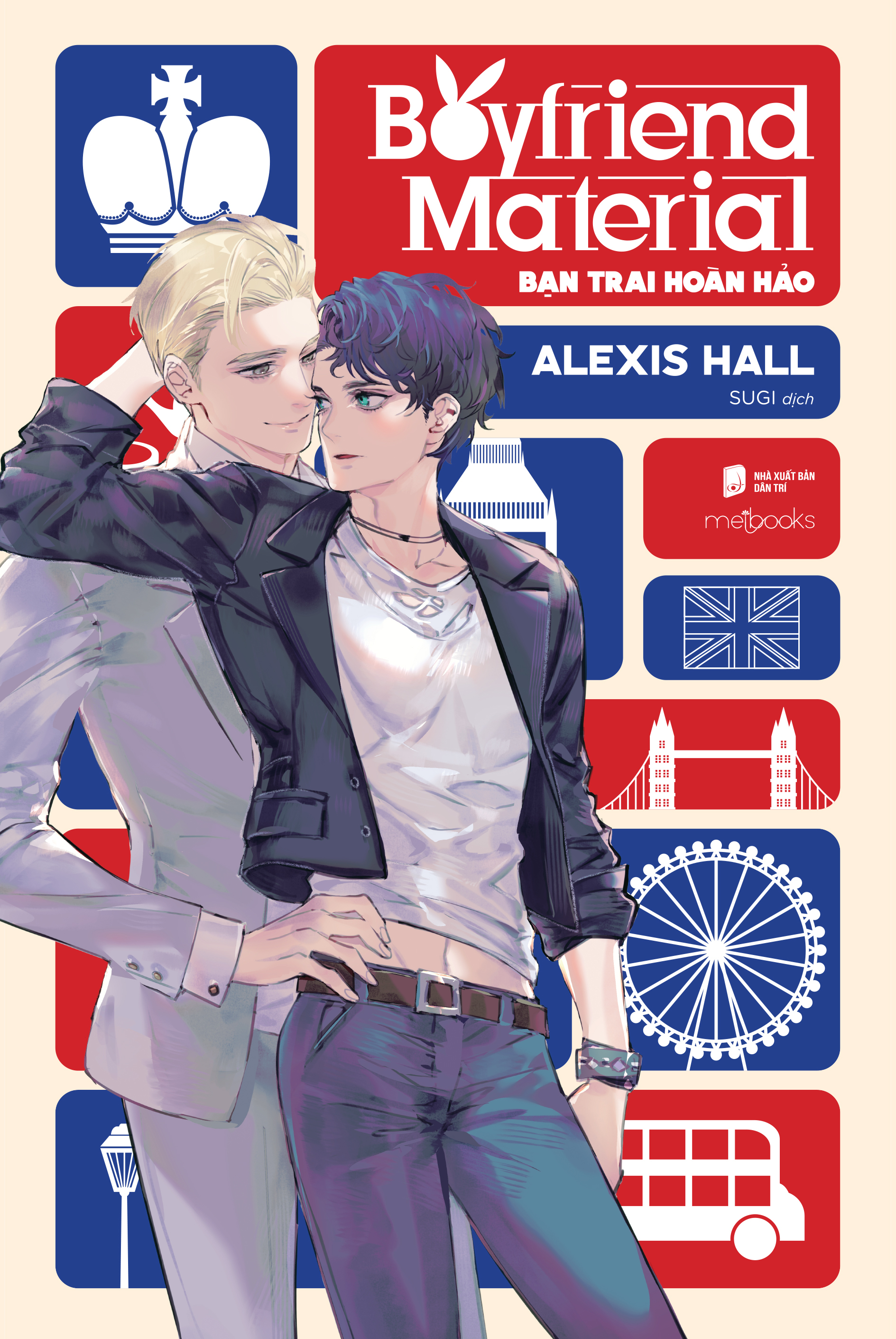 boyfriend material - bạn trai hoàn hảo - tặng kèm bookmark