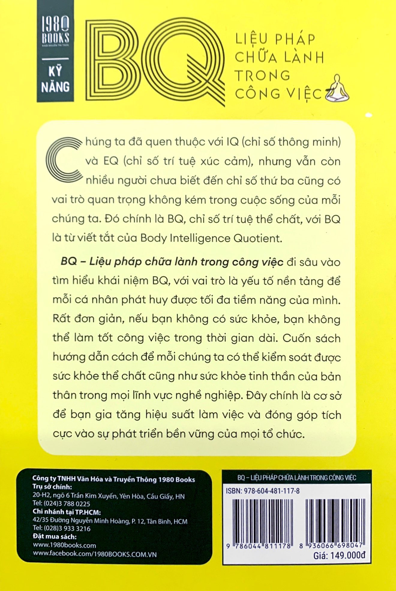 bq - liệu pháp chữa lành trong công việc