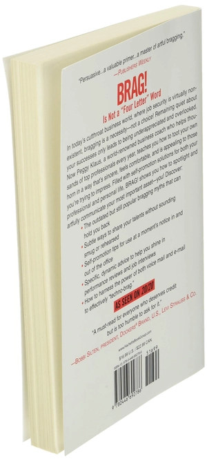 brag!: the art of tooting your own horn without blowing it