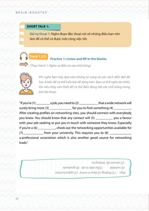 brain booster - nghe phản xạ tiếng anh nhờ công nghệ sóng não để nói tiếng anh thành công sau 30 ngày - tiếng anh công sở và phát triển sự nghiệp