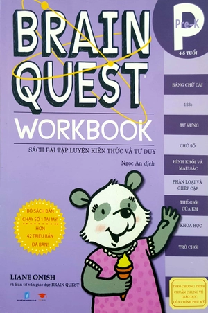 brain quest workbook - pre k