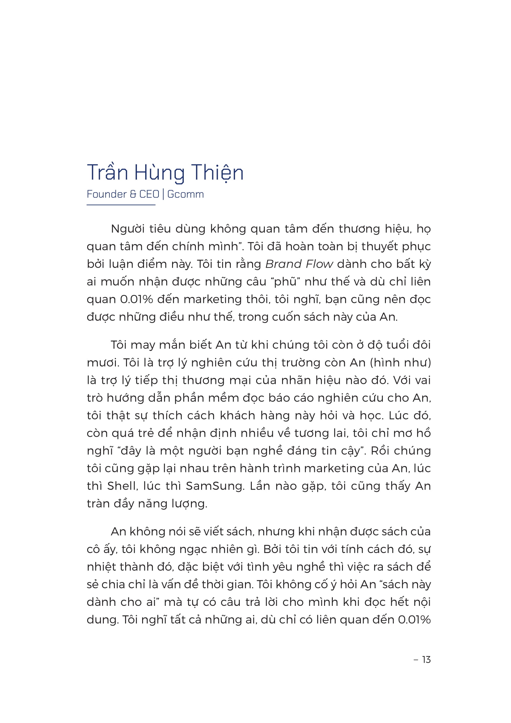 Brand Flow - Cham. Chay. Lan Toa - Tu Duy Cua Nuoc Trong Xay Dung Thuong Hieu