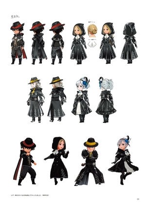 bravely default ii design works the art of bravely 201x - 2021