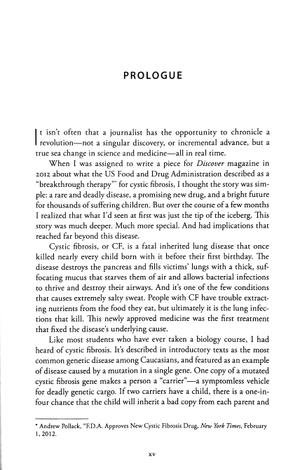 breath from salt: a deadly genetic disease, a new era in science, and the patients and families who changed medicine forever