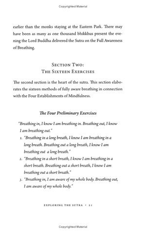 breathe, you are alive!