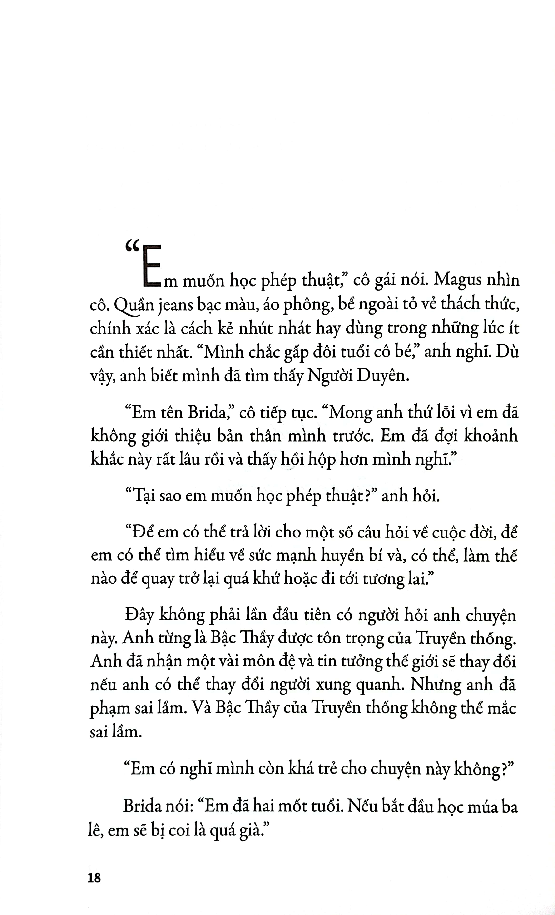 brida - ma thuật yêu