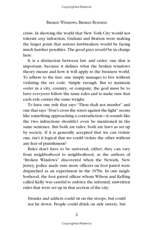 broken windows, broken business: the revolutionary broken windows theory: how the smallest remedies reap the biggest rewards