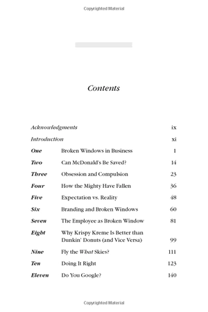 broken windows, broken business: the revolutionary broken windows theory: how the smallest remedies reap the biggest rewards