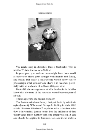 broken windows, broken business: the revolutionary broken windows theory: how the smallest remedies reap the biggest rewards