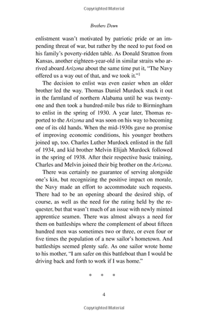 brothers down: pearl harbor and the fate of the many brothers aboard the uss arizona