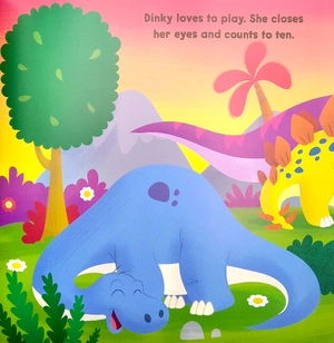 brown watson 'dinosaur hide, dinosaur seek' picture book