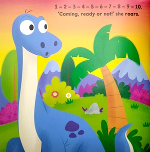 brown watson 'dinosaur hide, dinosaur seek' picture book
