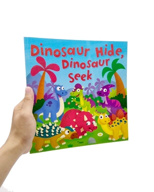 brown watson 'dinosaur hide, dinosaur seek' picture book
