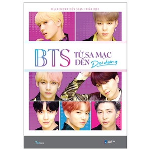 bts - từ sa mạc đến đại dương - bản đặc biệt - tặng kèm card bo góc nhựa 2 mặt kích thước 7x10cm