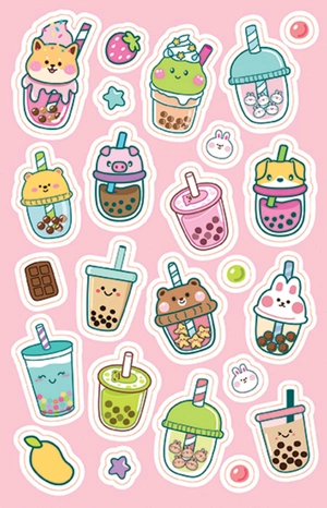bubble tea - activity fun pack