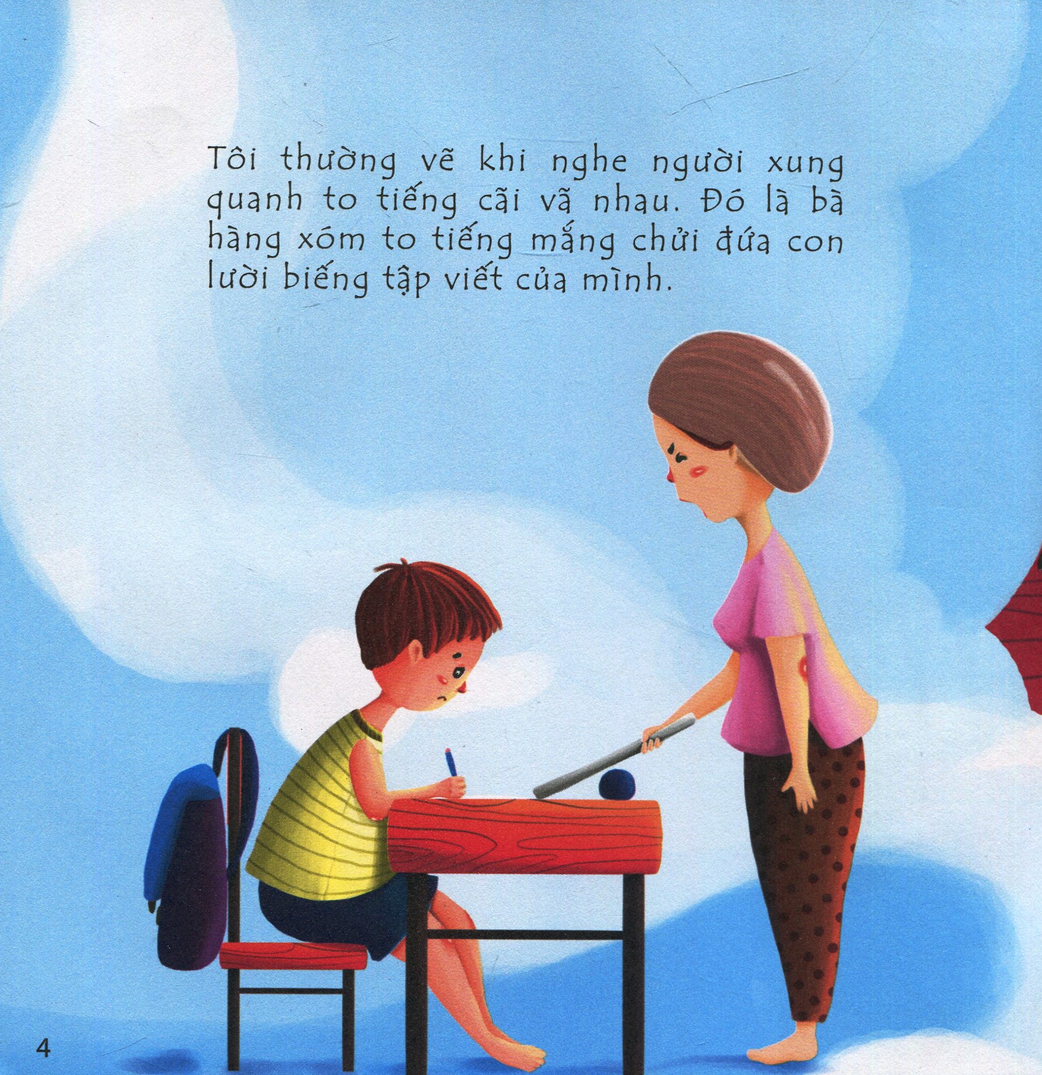 bức tranh bí mật - giúp bé làm chủ cảm xúc