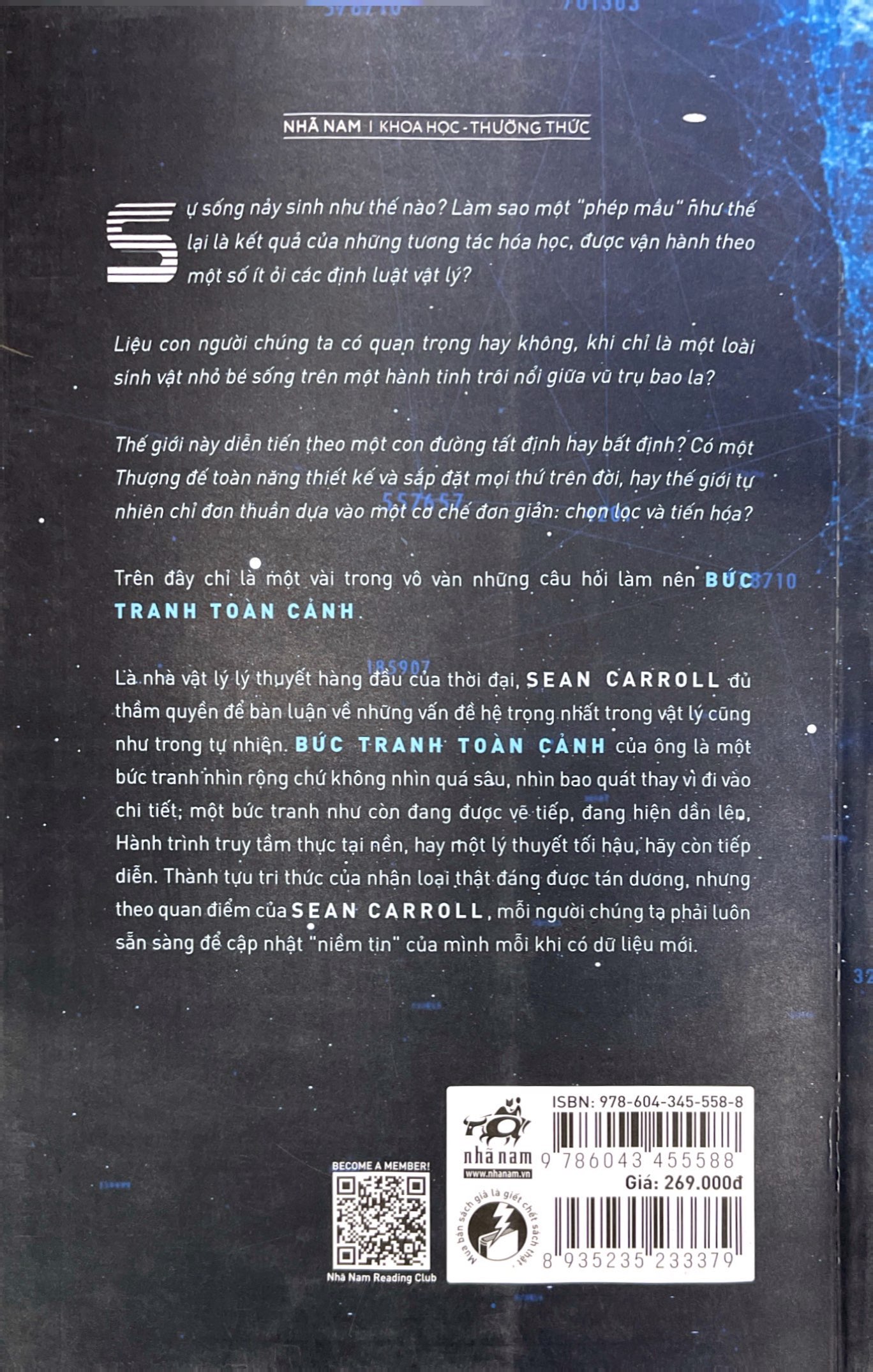 bức tranh toàn cảnh - nguồn gốc của sự sống, của nghĩa lý và của chính vũ trụ