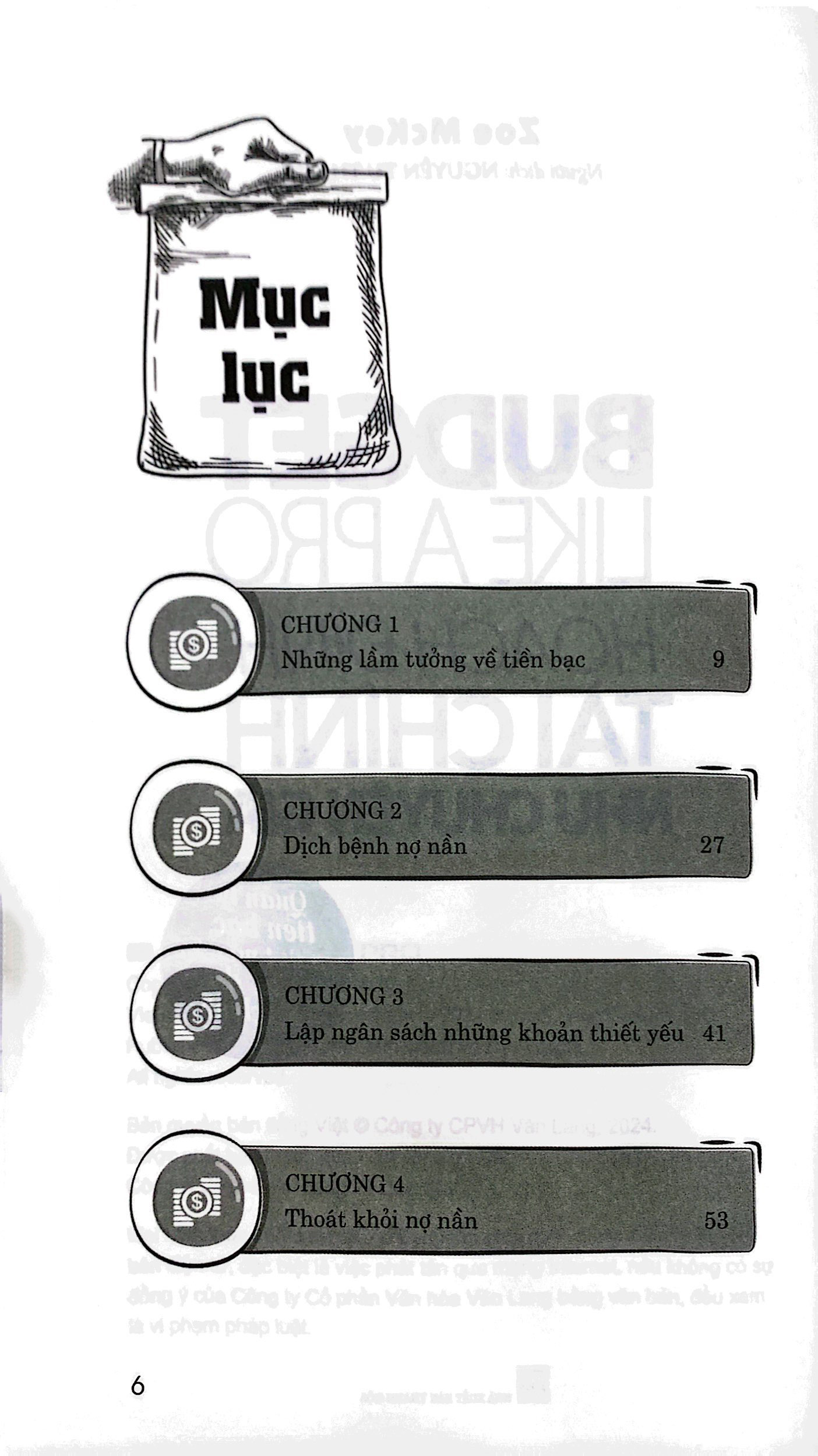 budget like a pro - hoạch định tài chính như chuyên gia