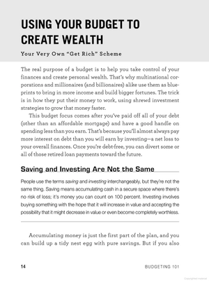 budgeting 101: from getting out of debt and tracking expenses to setting financial goals and building your savings, your essential guide to budgeting (adams 101)