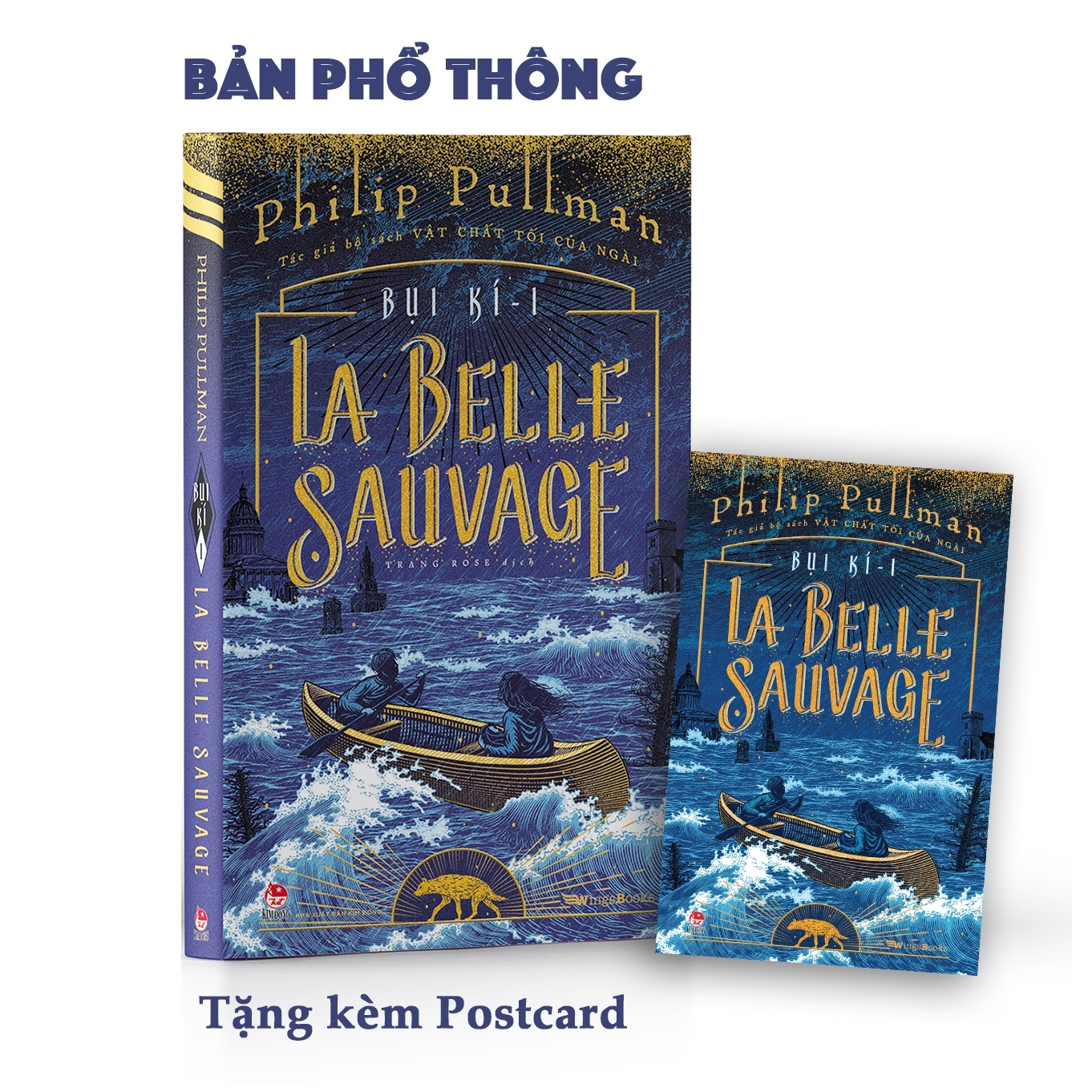 bụi kí - tập 1 - la belle sauvage - bản phổ thông - tặng kèm postcard