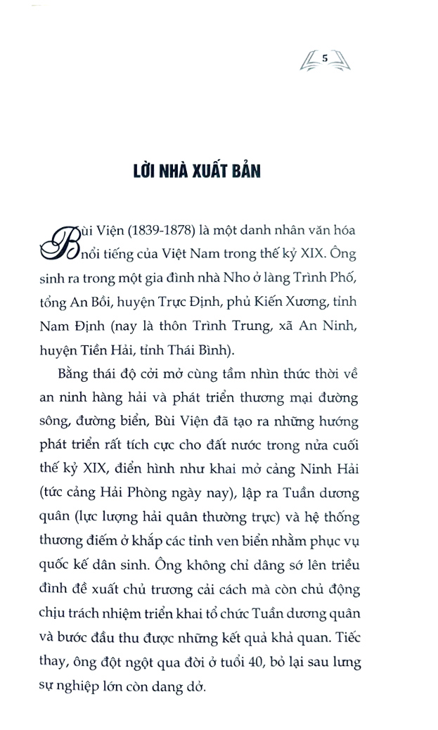 bùi viện với cuộc duy tân của triều tự đức