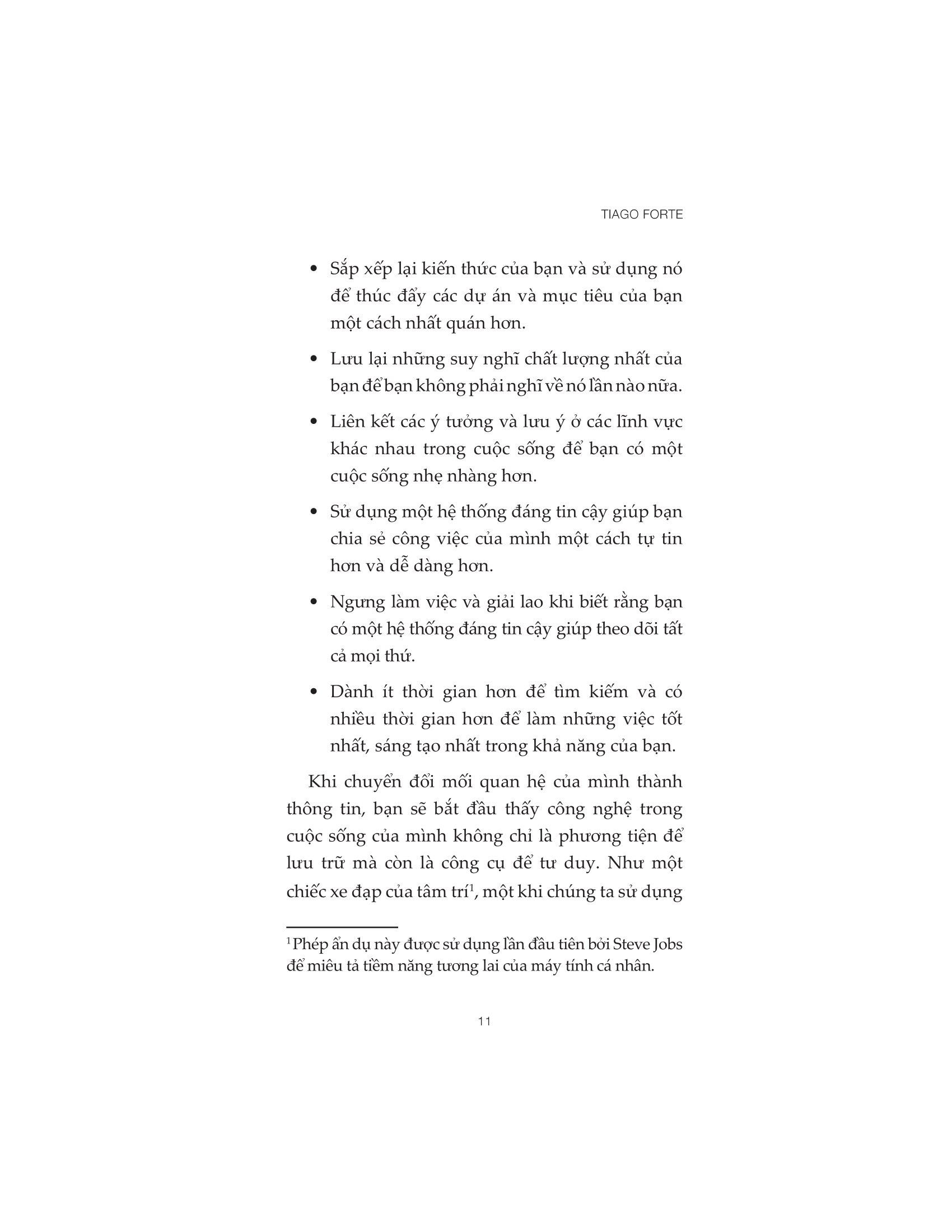 buiding a second brain - thiết lập bộ não thứ hai