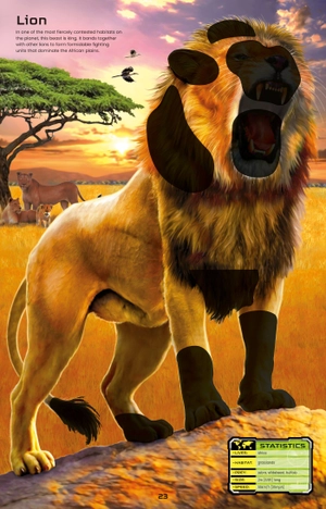 build your own deadly animals sticker book