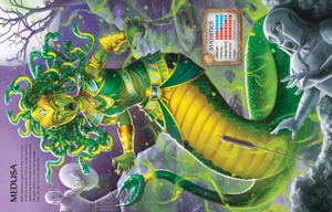 build your own mythical beasts sticker book