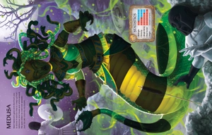 build your own mythical beasts sticker book