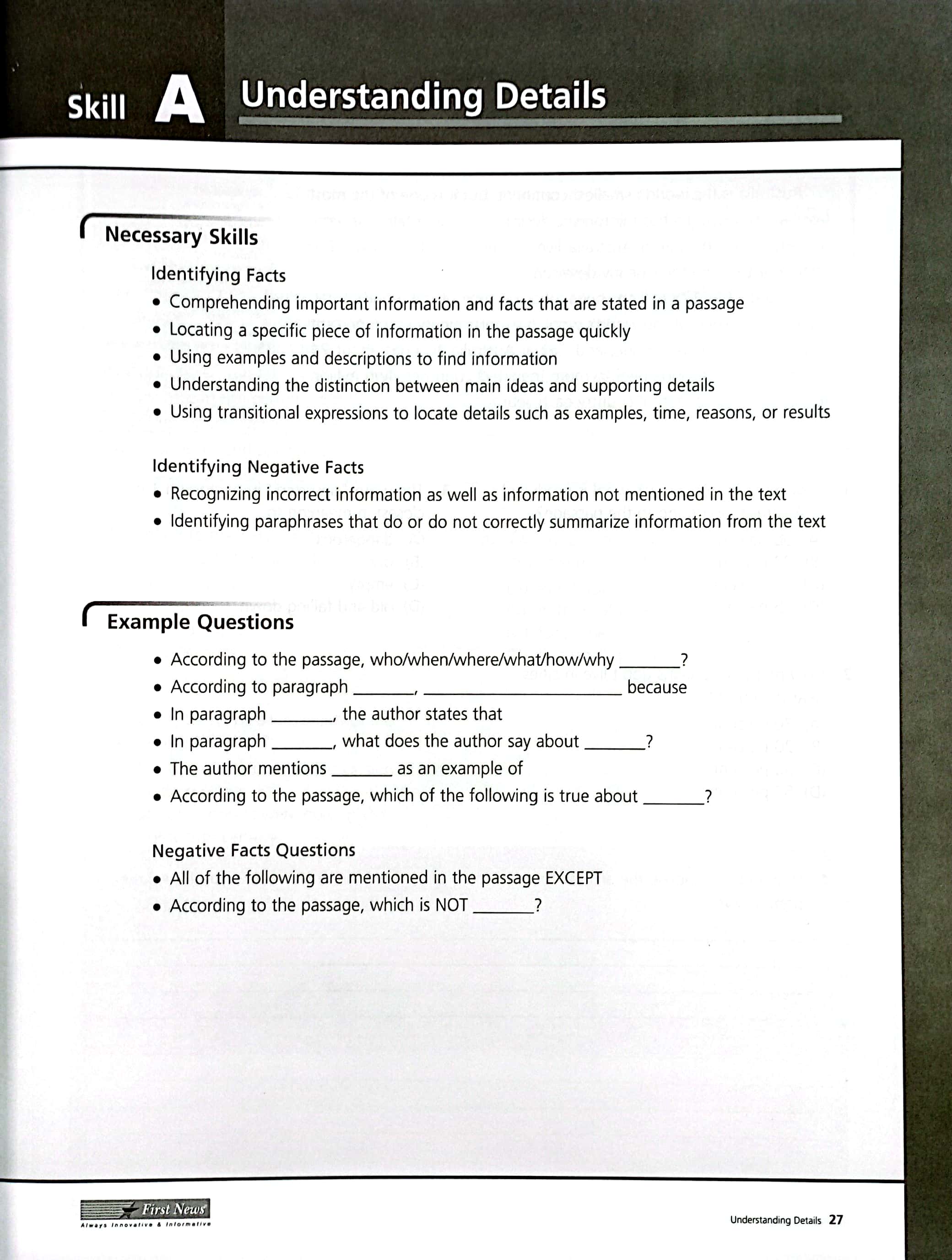 building skills for the toefl ibt beginning
